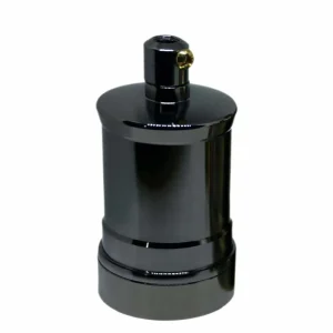 Support de lampe en aluminium vintage douille industrielle E27 pour montage lumineux