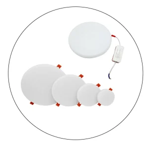 Plafonnier LED Panneau Down Light Rond Encastré Cuisine Salle de Bain Appliques Murales-1437
