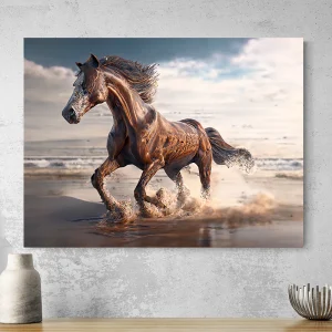 Tableau Cheval Qui Court