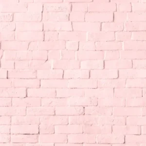 Papier peint brique rose