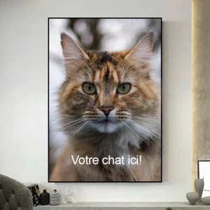 Tableau personnalisé chat
